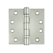 DELTANA 4 Inch x 4 Inch Stainless Steel Hinge (Polished Chrome Finish)