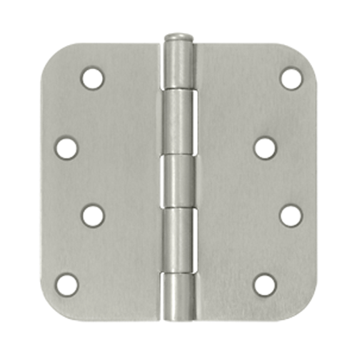 4 Inch x 4 Inch Steel Hinge (Brushed Nickel Finish) DELTANA