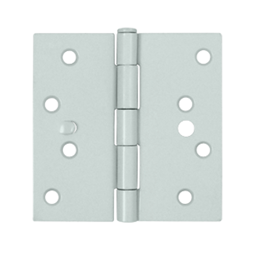 4 Inch x 4 Inch Steel Hinge (White Finish) DELTANA