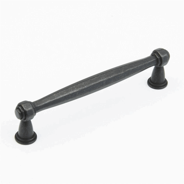 SCHAUB 5 11/16 Inch (5 Inch c-c) Firenza Cabinet Pull (Dark Firenza Bronze Finish)