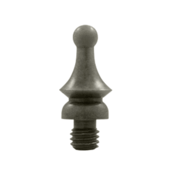 5/8 Inch Solid Brass Windsor Tip Cabinet Finial Antique Nickel Finish DELTANA