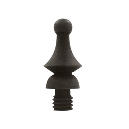 5/8 Inch Solid Brass Windsor Tip Cabinet Finial (Oil Rubbed Bronze) DELTANA