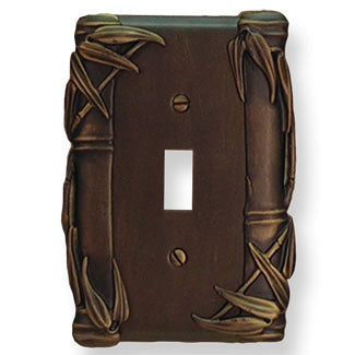 ANNE AT HOME Bamboo Style Wall Plate (Bronze Rubbed Finish)