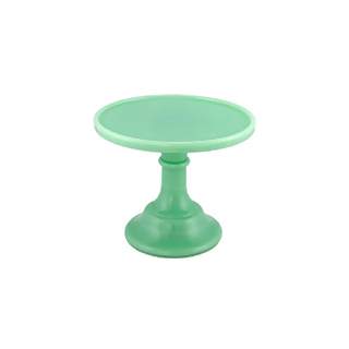 Copper Mountain Hardware 6 Inch Cake Plate (Jadeite Glass)