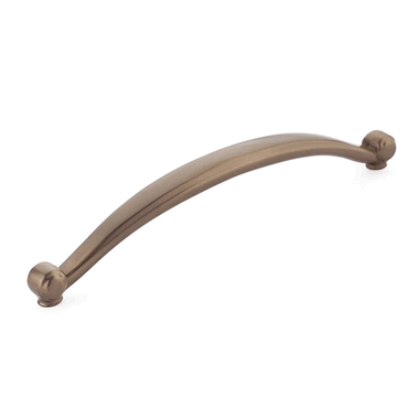 SCHAUB 9 1/2 Inch (8 Inch c-c) Cabriole Pull (Burnished Bronze Finish)