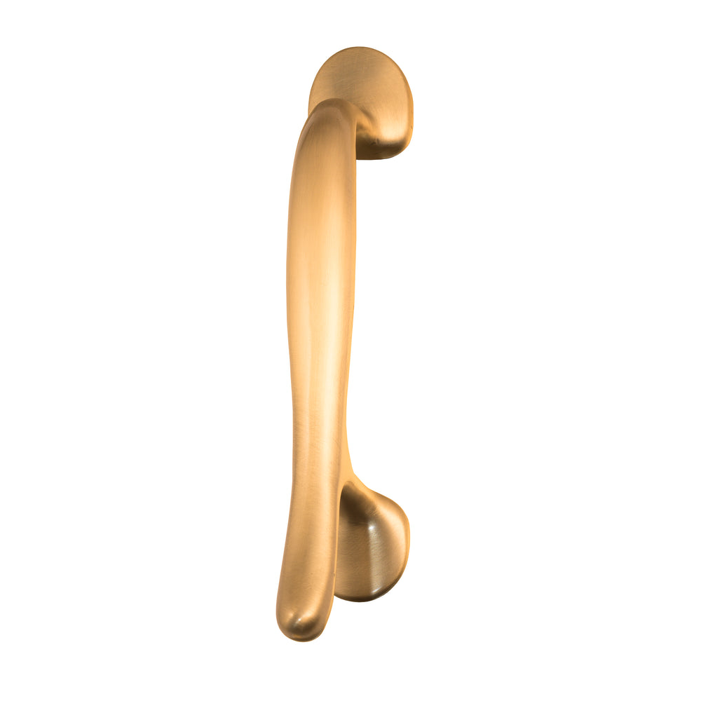 COPPER MOUNTAIN HARDWARE 8 3/4 Inch Overall (5 1/4 Inch C-C) Classic Antimicrobial Door Pull Handle (Several Finish Options)