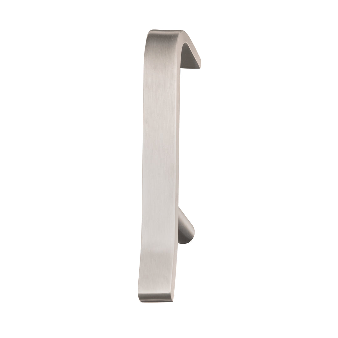 COPPER MOUNTAIN HARDWARE 8 1/2 Inch Overall (5 1/4 Inch C-C) Classic Antimicrobial Door Pull Handle (Satin Stainless Steel Finish)