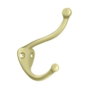 DELTANA Single Coat & Hat Hook (Several Finishes Available)