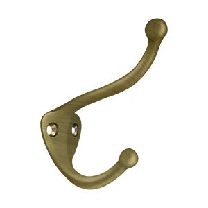 DELTANA Single Coat & Hat Hook (Several Finishes Available)