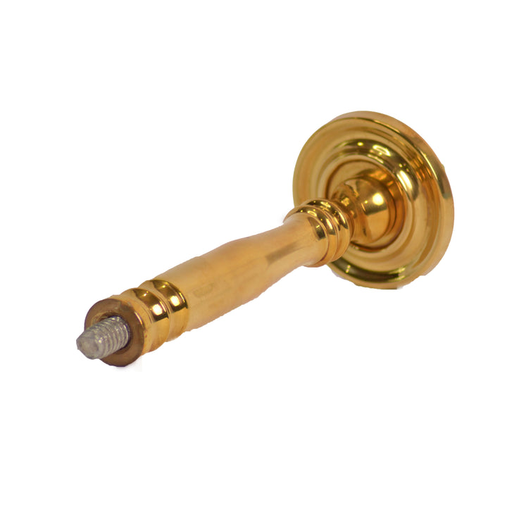 COPPER MOUNTAIN HARDWARE 5 Inch Solid Brass Ribbon & Reed Lion Curtain Tie Back (Several Finishes Available)