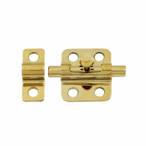 DELTANA 3 Inch Solid Brass Barrel Bolt (Lifetime Polished Brass Finish)