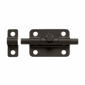 DELTANA 3 Inch Solid Brass Barrel Bolt (Oil Rubbed Bronze Finish)