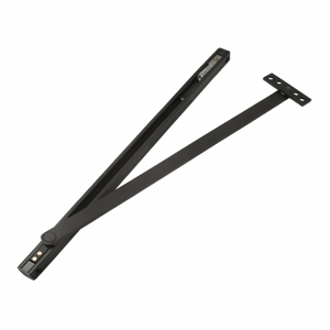 DELTANA Solid Brass Overhead Door Holder (Oil Rubbed Bronze Finish)