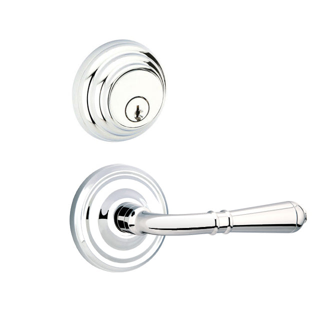 EMTEK Emtek Regular Low Profile Entryway Set with Turino Lever (Several Finishes Available)