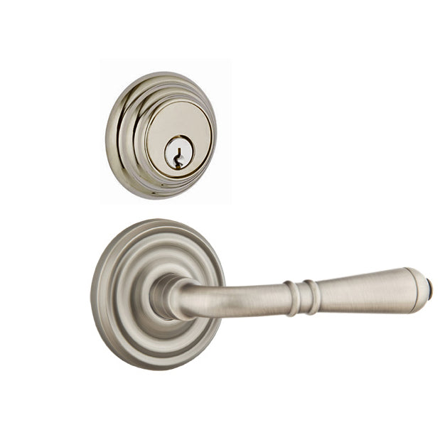 EMTEK Emtek Regular Low Profile Entryway Set with Turino Lever (Several Finishes Available)