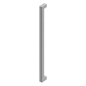 DELTANA 36 Inch Extra Large Stainless Steel Contemporary Pull (Single Side)