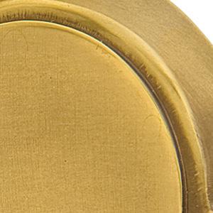 EMTEK Round Solid Brass Pocket Door Tubular Privacy Set (Several Finish Options)