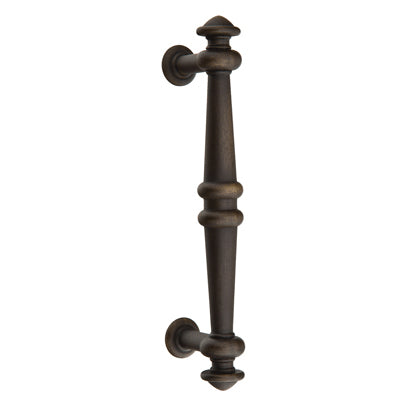 EMTEK 10 3/8 Inch Brass Lost Wax Recoleta Pull