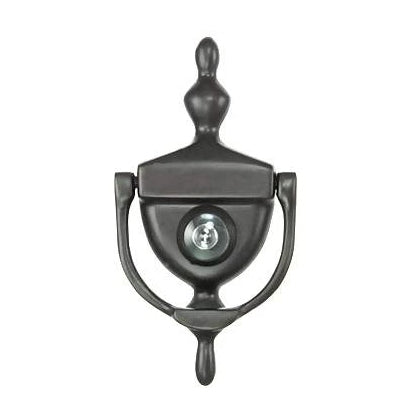 DELTANA 6 Inch (3 3/4 Inch c-c) Heritage Style Door Knocker Oil Rubbed Bronze