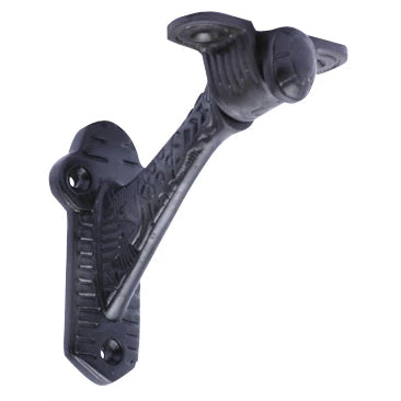 COPPER MOUNTAIN HARDWARE 3 1/2 Inch Solid Brass Lost Cast Wax Windsor Stair Rail Bracket (Oil Rubbed Bronze Finish)