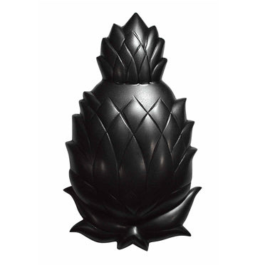 COPPER MOUNTAIN HARDWARE 7 1/2 Inch (4 3/8 Inch c-c) Solid Brass Pineapple Door Knocker (Oil Rubbed Bronze Finish)