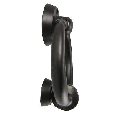 EMTEK Emtek 86060 4" Height Bronze Door Knocker and Ring Pull Flat Black