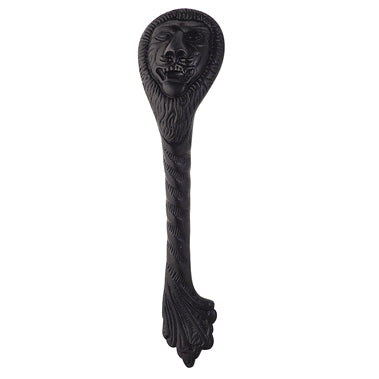 10 Inch Solid Brass Ornate Lion's Head Door Pull (Oil Rubbed Bronze Finish) COPPER MOUNTAIN HARDWARE