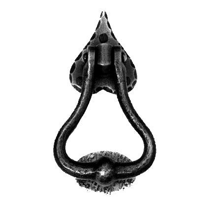 ACORN MANUFACTURING 7 1/4 Inch Forged Iron Door Knocker (Iron Finish)