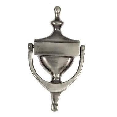 DELTANA 7 Inch (6 1/4 Inch c-c) Heritage Style Door Knocker (Antique Nickel)