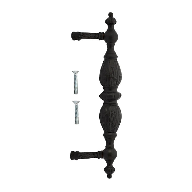 COPPER MOUNTAIN HARDWARE 10 Inch Solid Brass Large Victorian Pull (Oil Rubbed Bronze Finish)