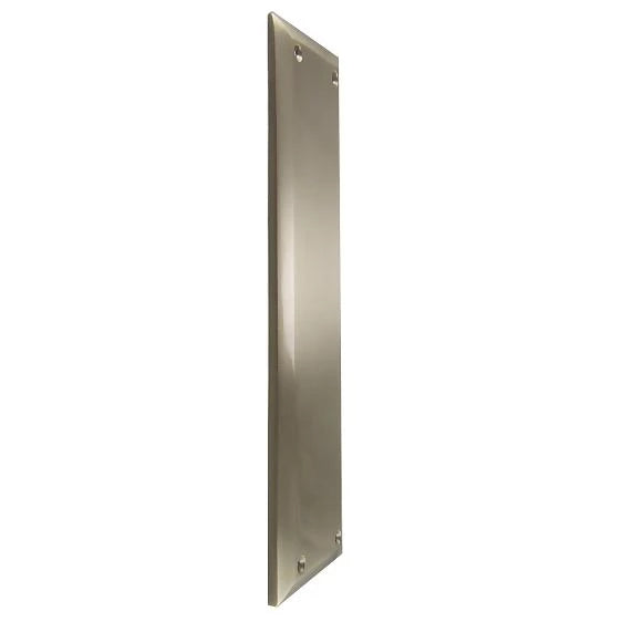 COPPER MOUNTAIN HARDWARE 10 Inch Quaker Style Push Plate (Satin Nickel Finish)