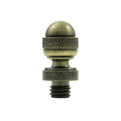 7/8 Inch Solid Brass Acorn Tip Door Finial (Antique Brass Finish) DELTANA