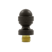 7/8 Inch Solid Brass Acorn Tip Door Finial (Oil Rubbed Bronze Finish) DELTANA