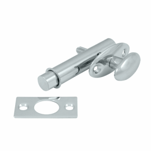 Deltana Mortise Style Single Sided Flush Bolt (Polished Chrome Finish) DELTANA