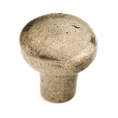 SCHAUB 1 1/4 Inch Mountain Round Knob (Italian Nickel Finish)