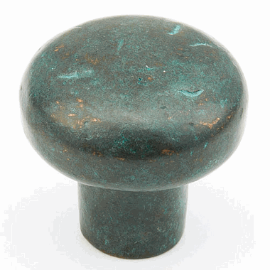 SCHAUB 1 3/8 Inch Mountain Round Knob (Verde Impale Finish)