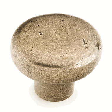 SCHAUB 1 5/8 Inch Mountain Round Knob (Italian Nickel Finish)