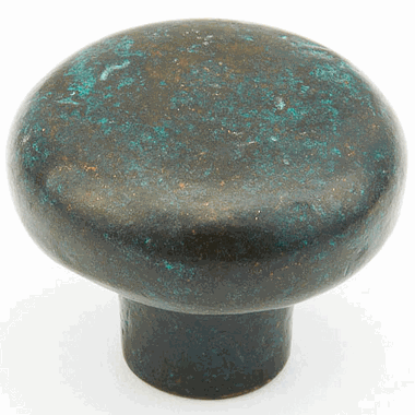 SCHAUB 1 5/8 Inch Mountain Round Knob (Verde Impale Finish)