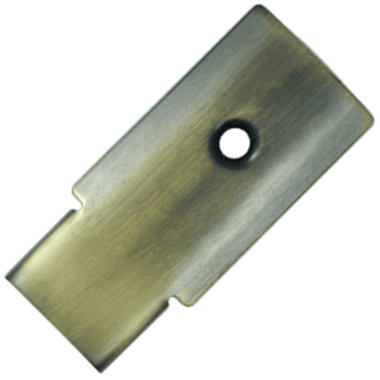 DELTANA Solid Brass Back Plate (Antique Brass Finish)