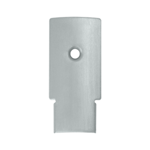 DELTANA Solid Brass Back Plate (Brushed Chrome Finish)