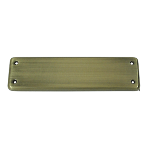 DELTANA Solid Brass Extra Cover Plate (Antique Brass Finish)