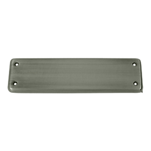 DELTANA Solid Brass Extra Cover Plate (Antique Nickel Finish)