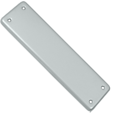 DELTANA Solid Brass Extra Cover Plate (Brushed Chrome Finish)