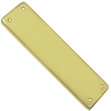 DELTANA Solid Brass Extra Cover Plate (Polished Brass Finish)