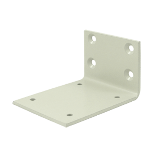 DELTANA Solid Brass Jamb Bracket (White Finish)