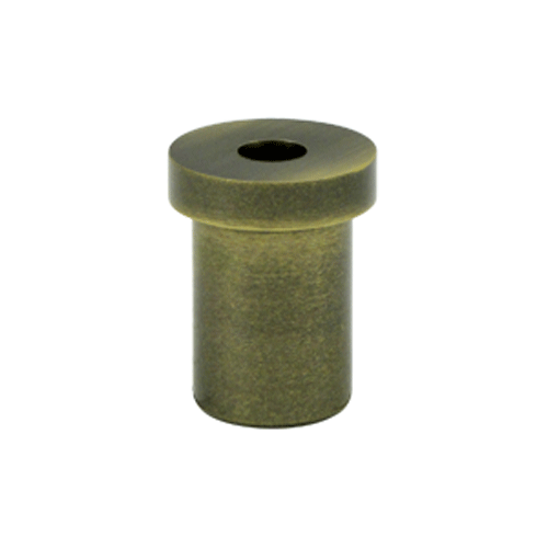 DELTANA 1 1/4 x 3/4 Inch Solid Brass Pivot Base (Antique Brass Finish)