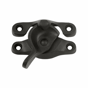 DELTANA Solid Brass Window Sash Lock 1 inch X 2 5/8 inch (Oil Rubbed Bronze Finish)