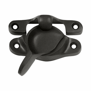 DELTANA Solid Brass Window Sash Lock 1 1/8 inch X 3 inch (Oil Rubbed Bronze Finish)